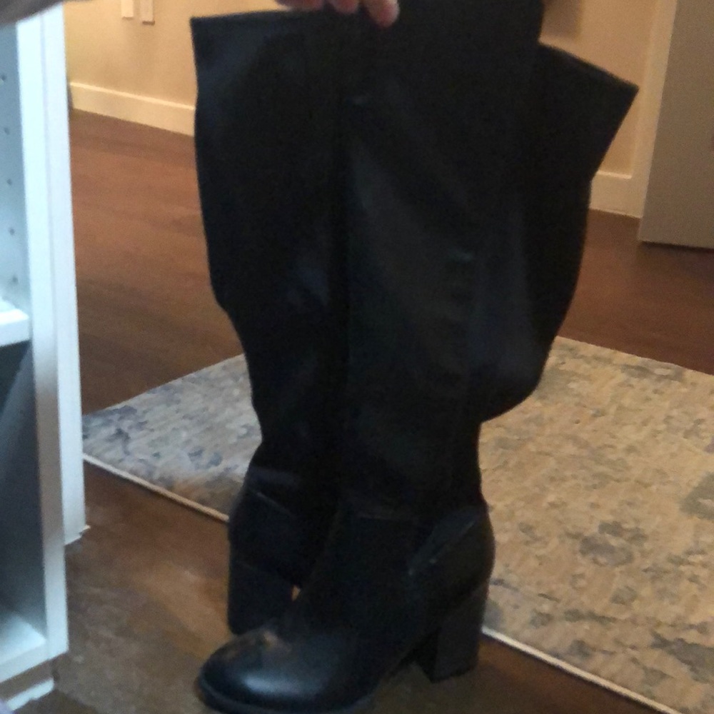 Indigo knew high boot